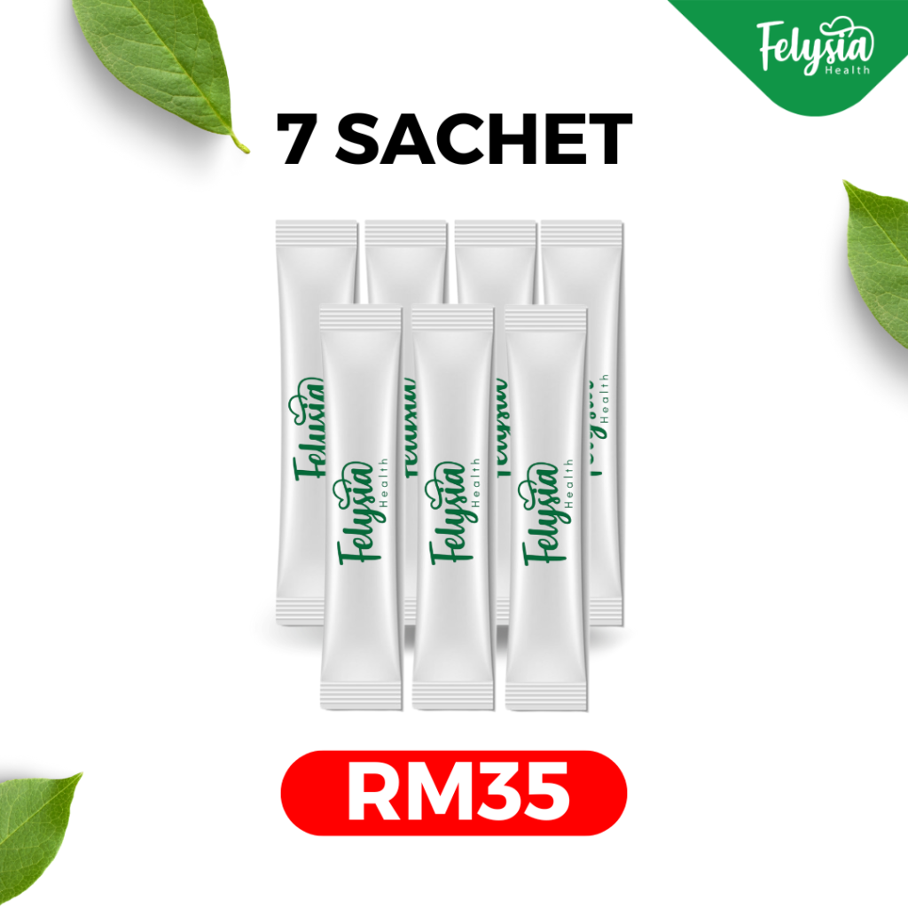 7 SACHET KOPI SACHA INCHI FELYSIA